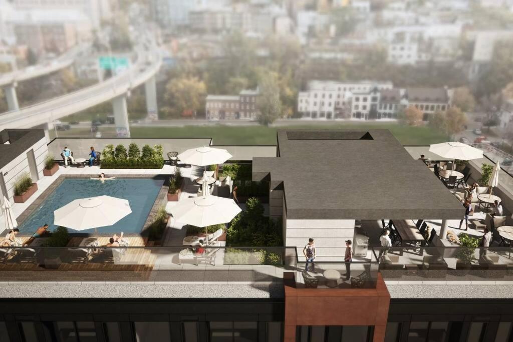 Downtown Penthouse Condo With Breathtaking City Views Québec Eksteriør billede