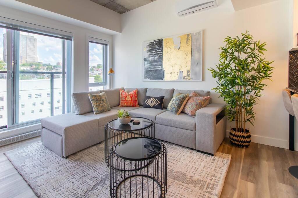 Downtown Penthouse Condo With Breathtaking City Views Québec Eksteriør billede