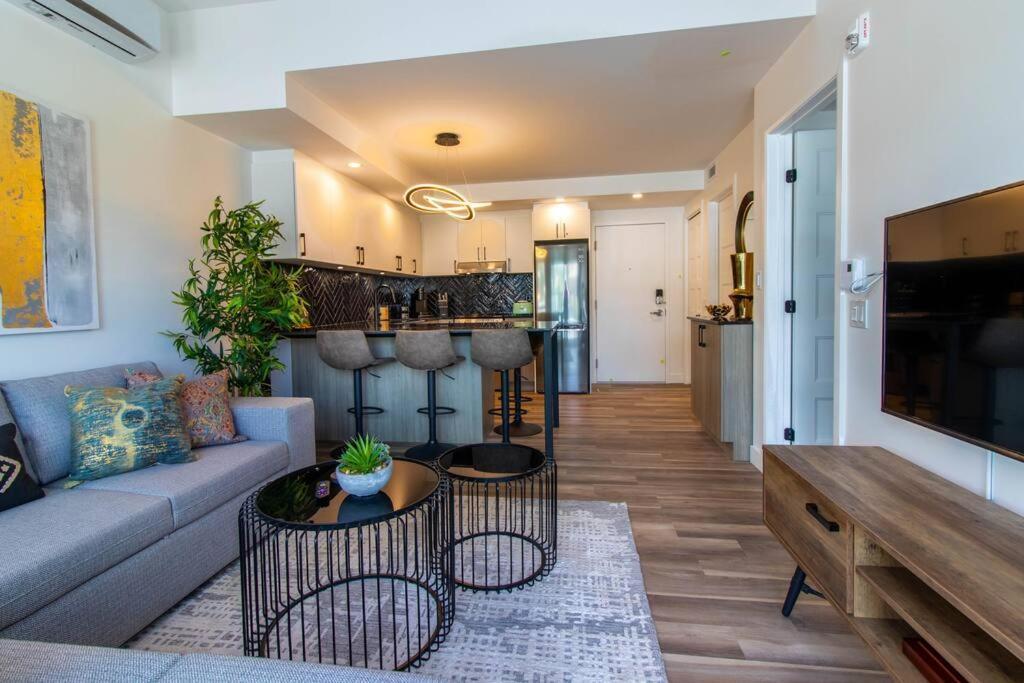 Downtown Penthouse Condo With Breathtaking City Views Québec Eksteriør billede
