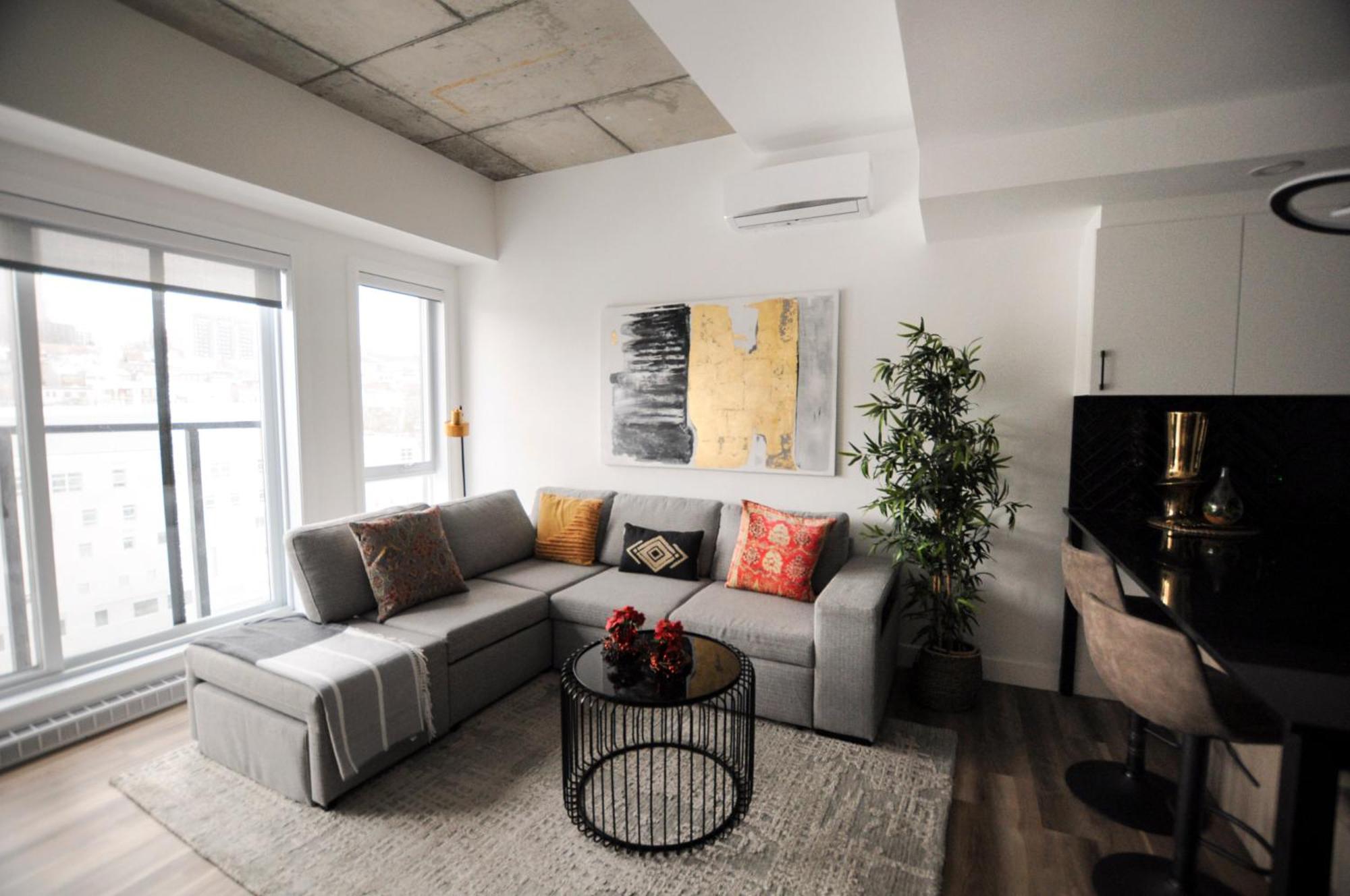 Downtown Penthouse Condo With Breathtaking City Views Québec Eksteriør billede