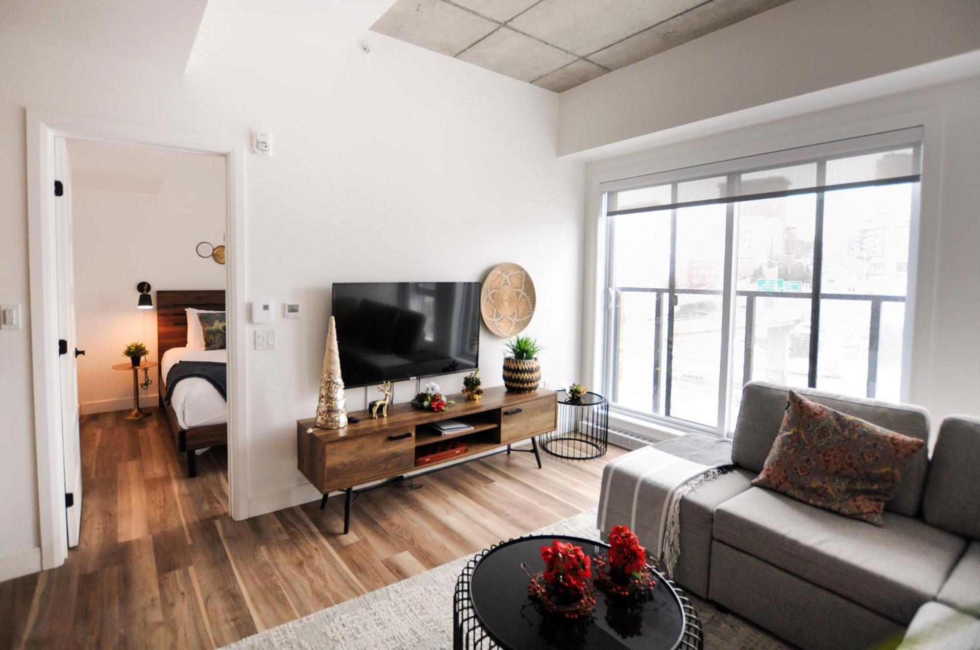 Downtown Penthouse Condo With Breathtaking City Views Québec Eksteriør billede